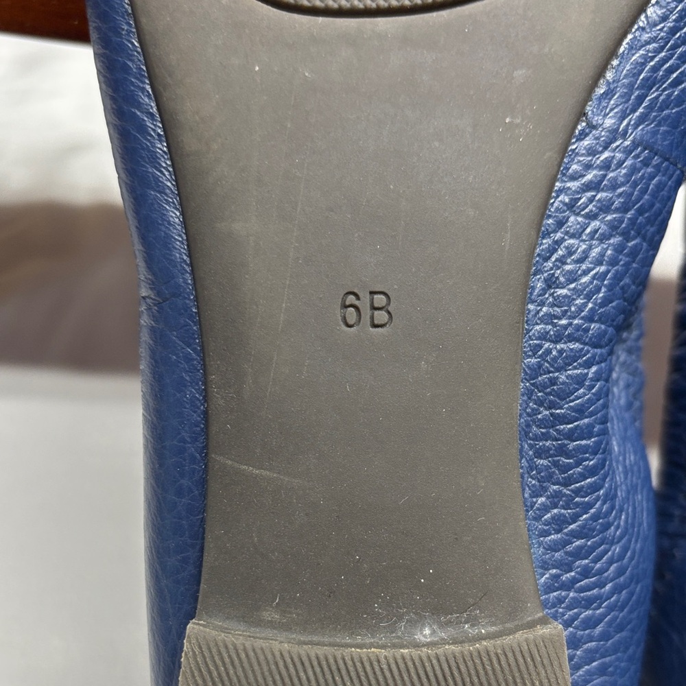 Polo by Ralph Lauren Navy Blue Ballet Flats - Picture 3 of 4